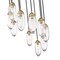 Z-Lite Arden Chandelier, 11-Light, 24 In.W x 12 In.H, Rubbed Brass/Clear 651P-11R-RB - alternate 3